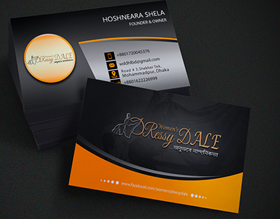 Business card Design- Dark & Posh