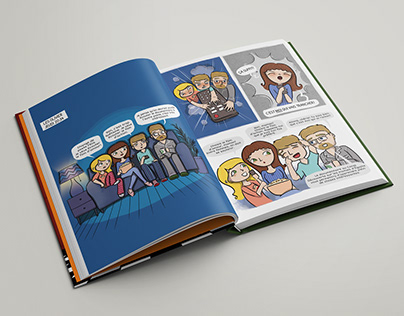 Graphic Novel illustration, storyboarding, design