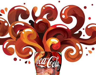 Coca Cola digital mural