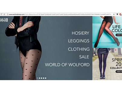 Wolford Website Redesign