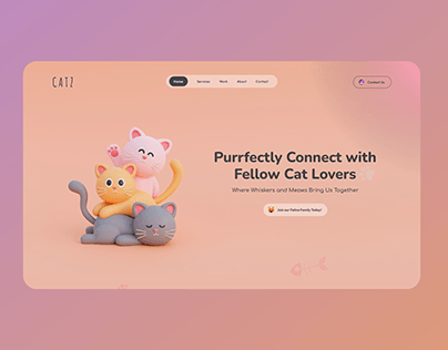Cat owners Community Website