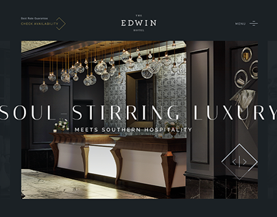 Website Design - The Edwin Hotel