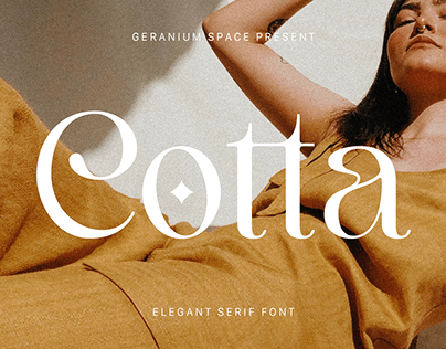 FREE | Cotta - Modern Serif Font