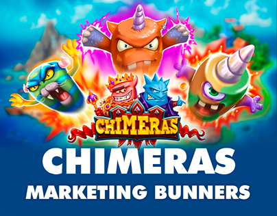 Design Marketing Bunners for Chimeras game
