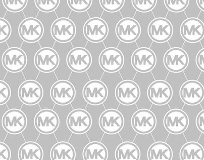 michael kors logo pattern