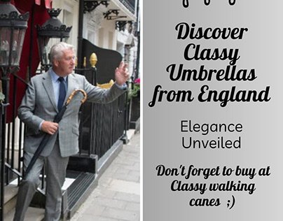 Discover Classy Umbrellas from England