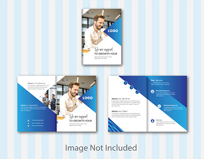 Bifold Brochure Design Template For Your Business