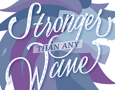 Book Design: Stronger than any Wave