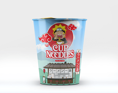 Packaging - Cup Noodles Edición Anime