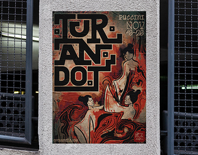 Turandot Opera Poster Concept