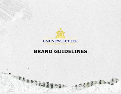 UNI NEWSLETTER - Brand Guidelines