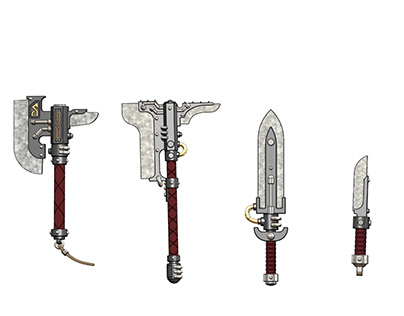 All plasma melee weapons PACK