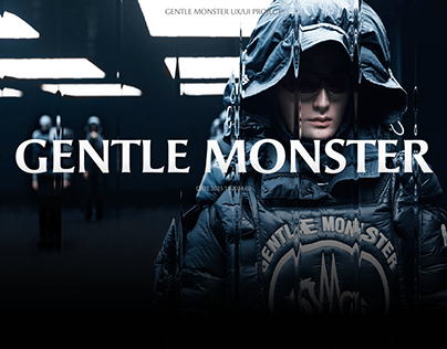 Gentle Monster Brand Identity & UX/UI Design