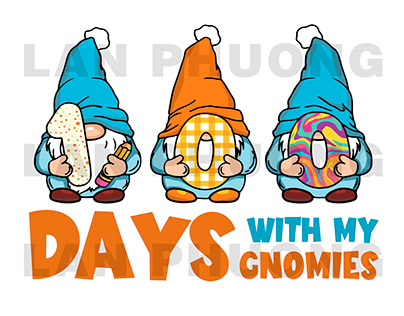 100 DAY WITH MY GNOMIES