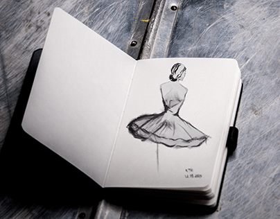 My Sketch of a Ballet Dancer