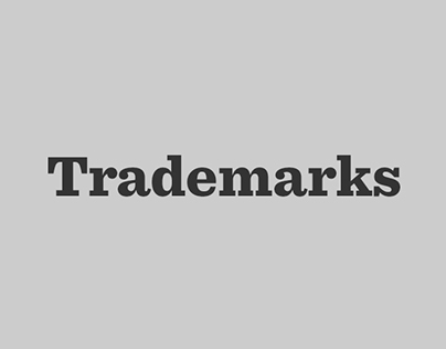 Variety of Trademarks and Logos