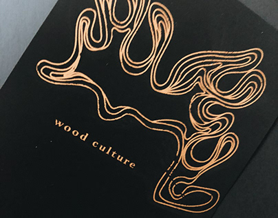 Gold Foil Wood Culture Branding