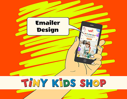 TINY KIDS SHOP - Emailer Design