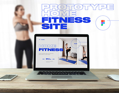 Home fitness site layout