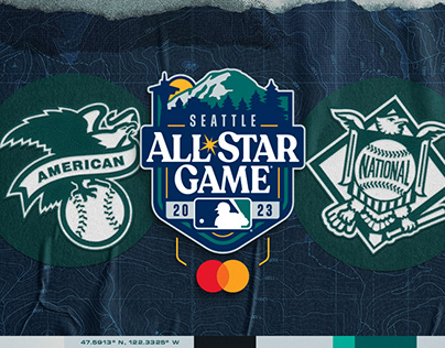2023 MLB All-Star Game Social Design
