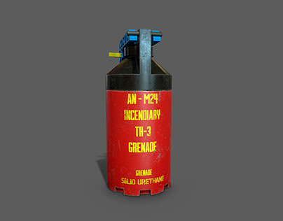 incendiary grenade m-24, the fruit of my imagination.