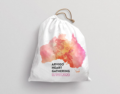 Arvigo Heart Gathering - Logo Design and Print Material