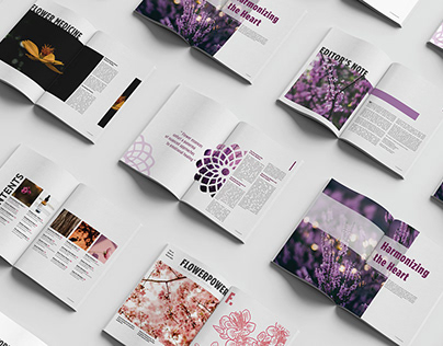 Flowerpower Magazine Design