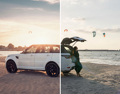 Land Rover Car Photography - Retouch Before & After