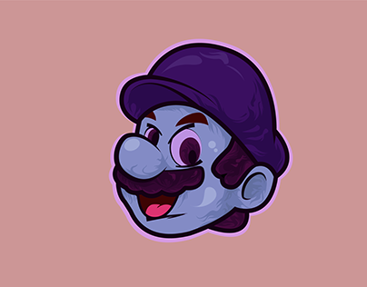 -Dark Mario- ( ReColoring From Random Post Dribbble)