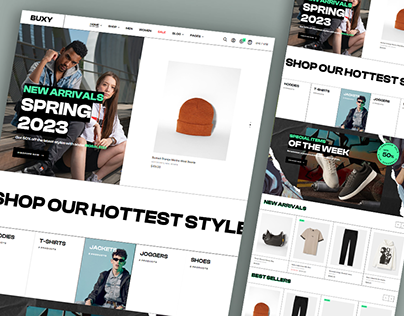 Fashion Ecommerce Clothing Store | Website Design