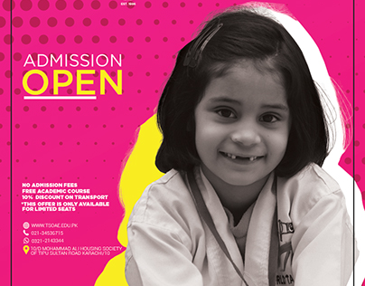 Admission open