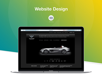 Vulcan Motor Club - Website Redesign