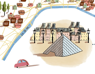 Project thumbnail - "Parigi, il tour sucreé"
