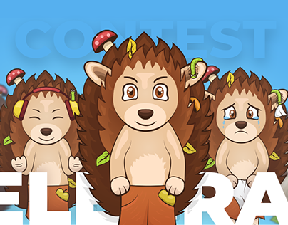 hedgehog&little_friend - animated stickers for telegram