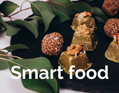 Smart Food - website for healthy sweets