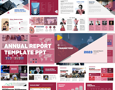 Annual Report Template Presentation