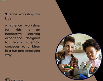 Science workshop for kids