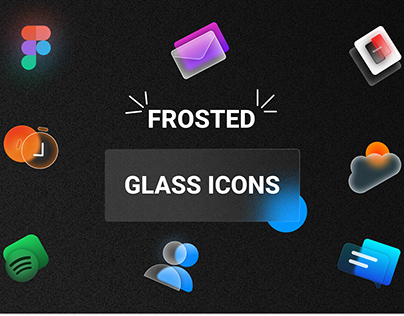 Project thumbnail - Frosted Glass Icons