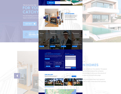 Avalon RealState Website Design