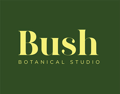 Bush / Flower arrangement / Botanical concepts