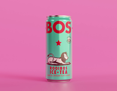 BOS Brands - Ice Tea Logo Animation