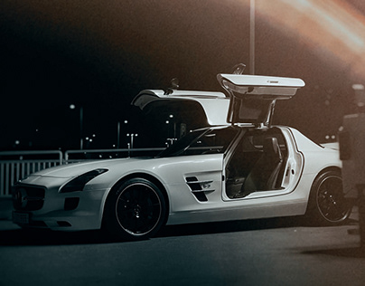 ready for departure AMG SLS