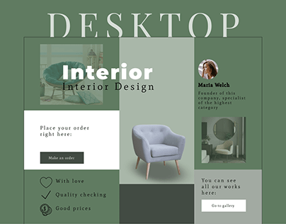 Website for interior designers