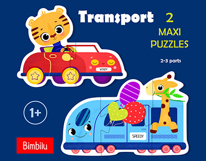 Transport: Puzzles For Kids