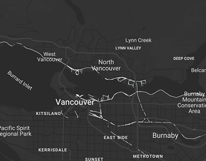 Vancouver Trails 3D-map