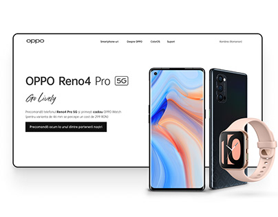 OPPO - Web Design