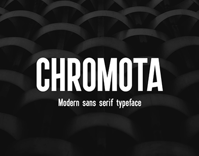 Chromota Typeface