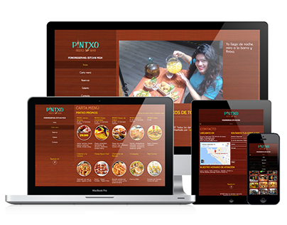 Web 'Pintxo' ~ Diseño y desarrollo web
