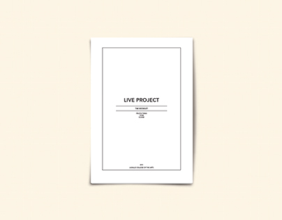 Publication // Live Project Booklet