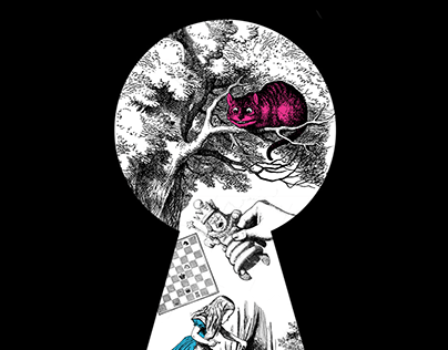 Alice - Keyhole Poster
